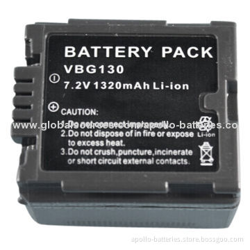 Li-ion Battery for Panasonic, 7.2V, 1320mAh